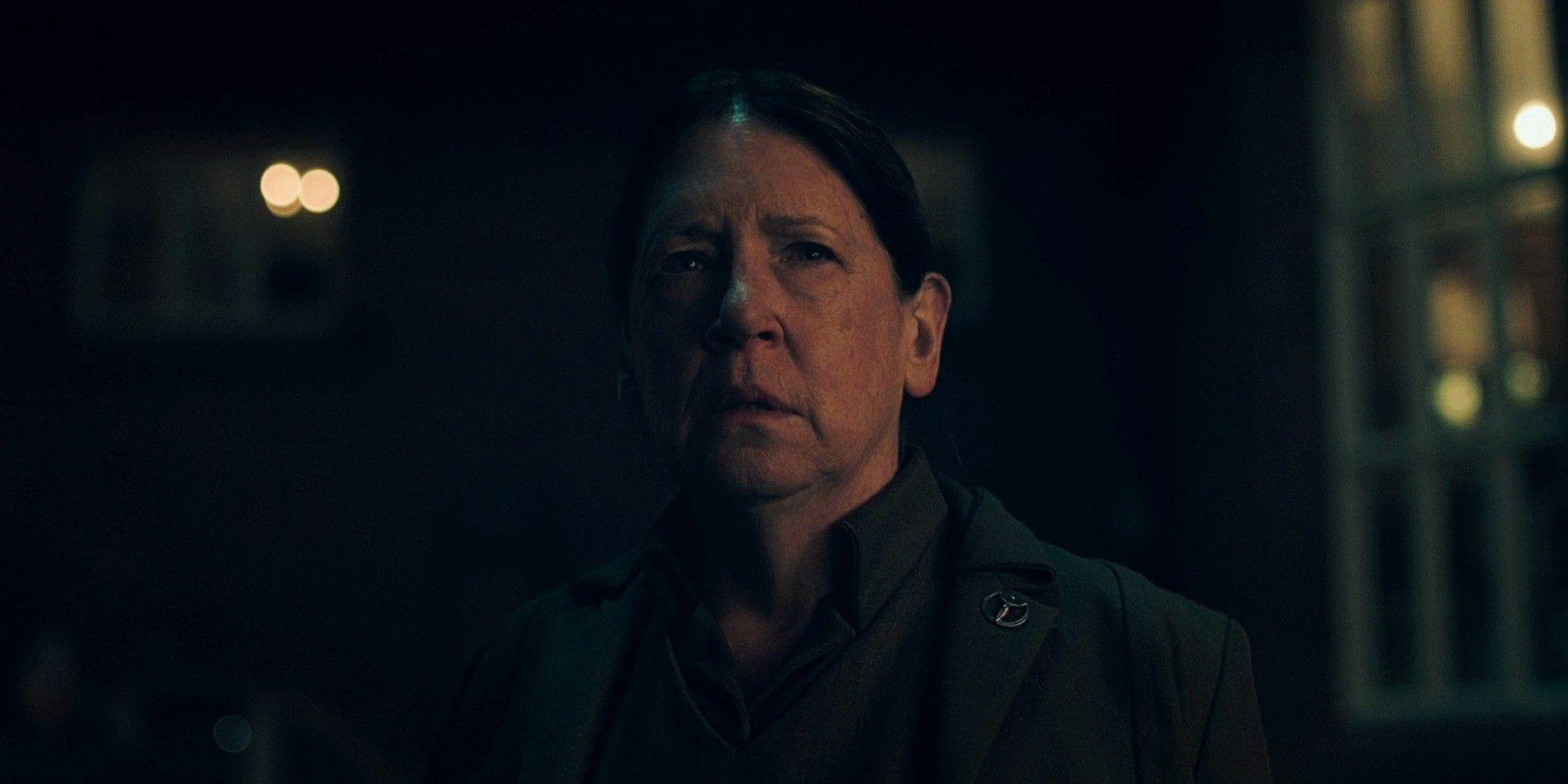 Ann Dowd as Aunt Lydia in The Handmaid's Tale season 5 episode 10.
