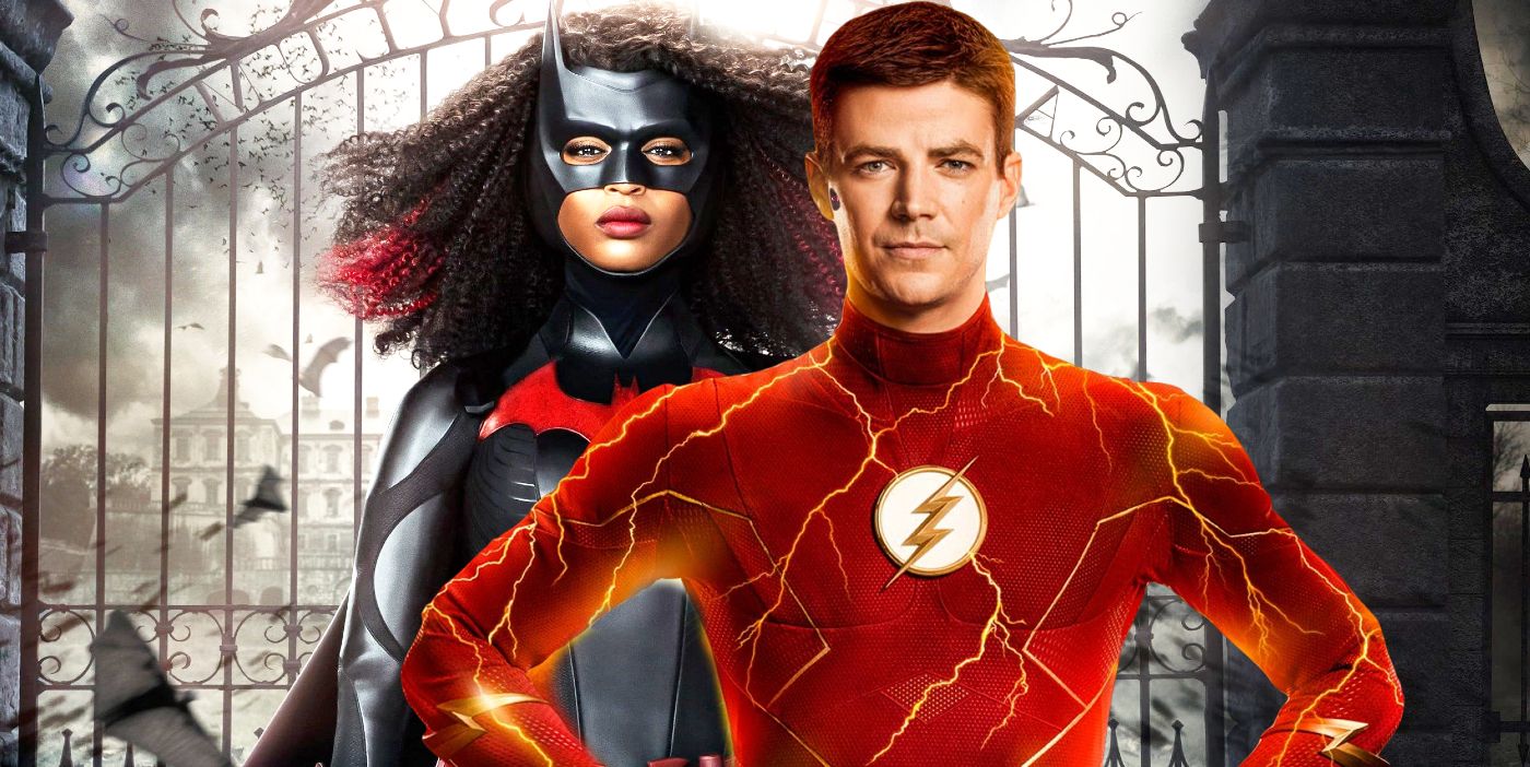 Batwoman e a imagem personalizada do Flash