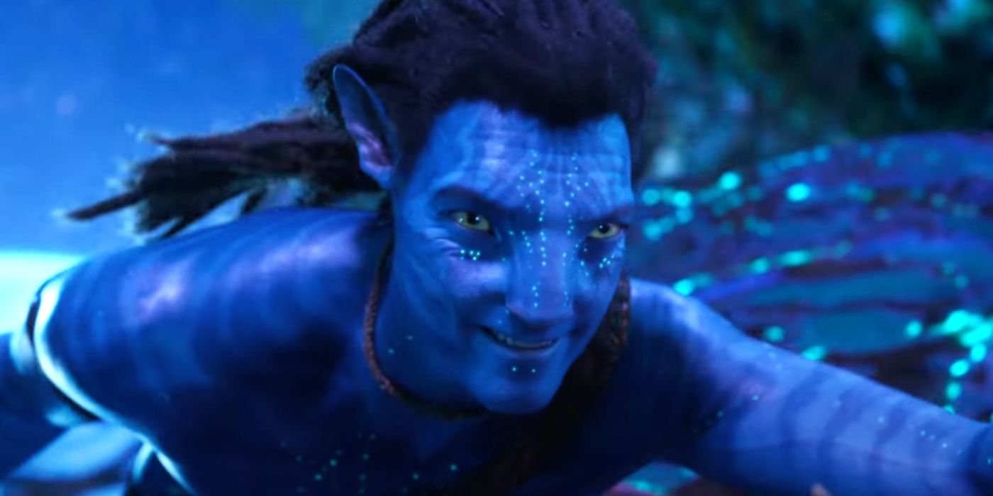 Jake Sully flying in Avatar The Way of Water 