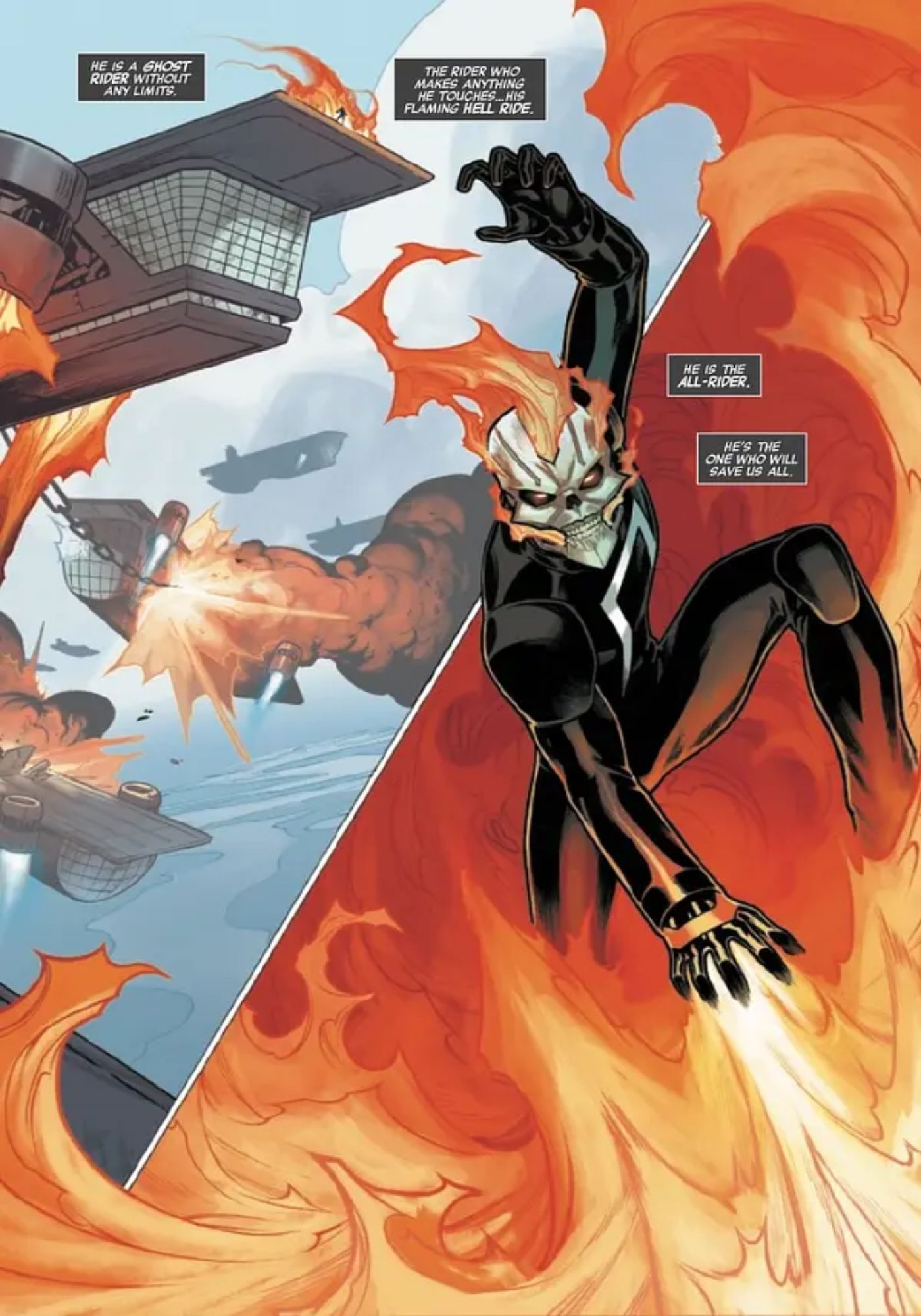 Предварительный обзор Avengers Forever Ghost Rider 6 для всех гонщиков