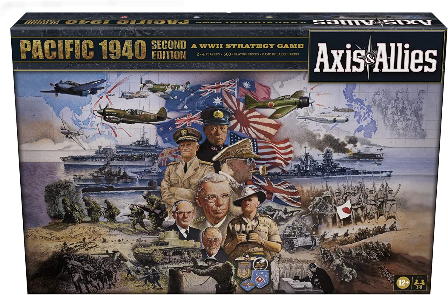 Seni kotak Axis and Allies 1940 Pacific Edisi Kedua