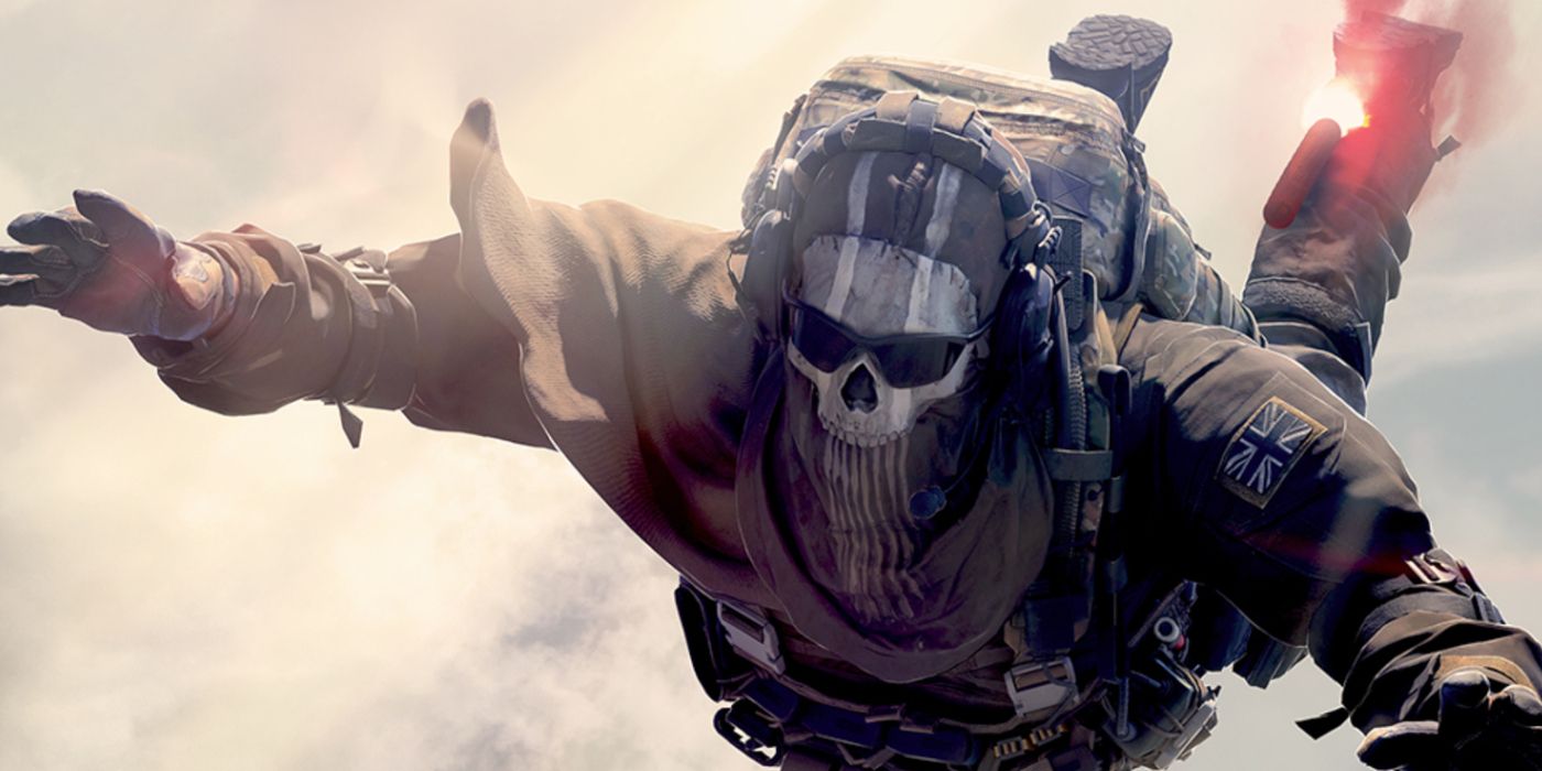 A Operator Skydiving in Warzone 2