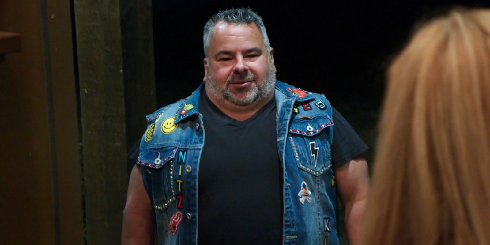 Big Ed Brown from 90 Day Fiancé: Happily Ever After season 7 wearing denim vest