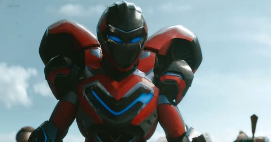 A picture of Riri Williams in her armor in Black Panther 2 is shown.