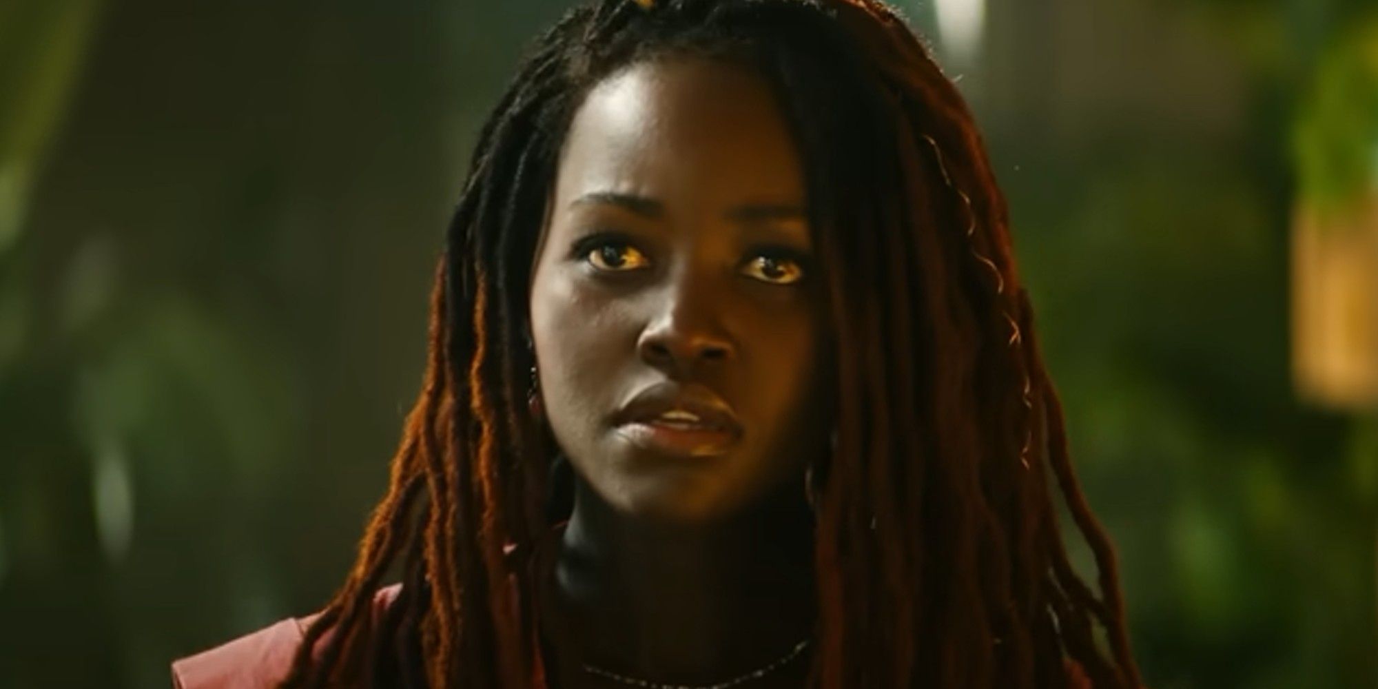 Nakia terlihat sedih di Black Panther 2