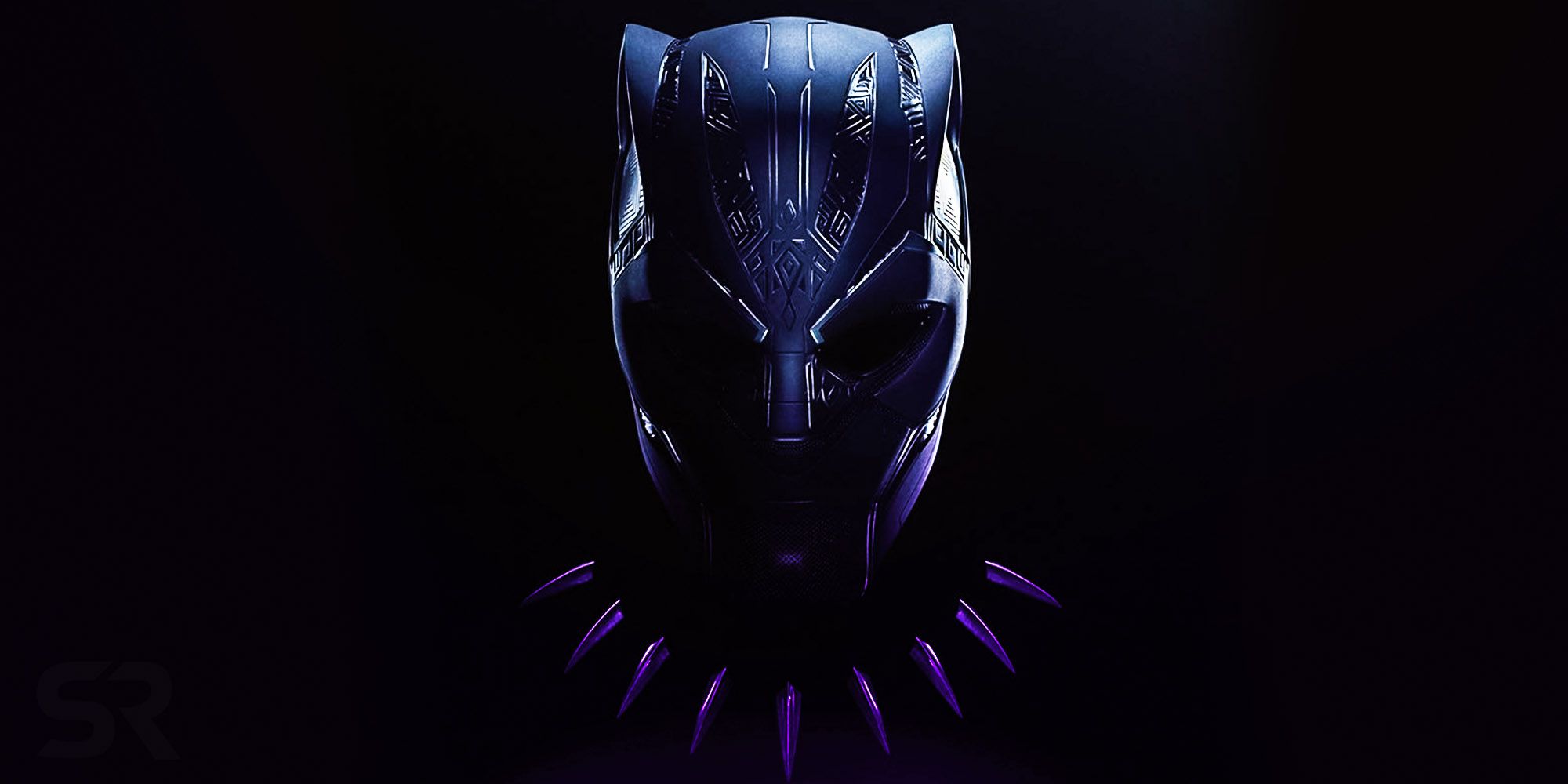 An image of the Black Panther mask