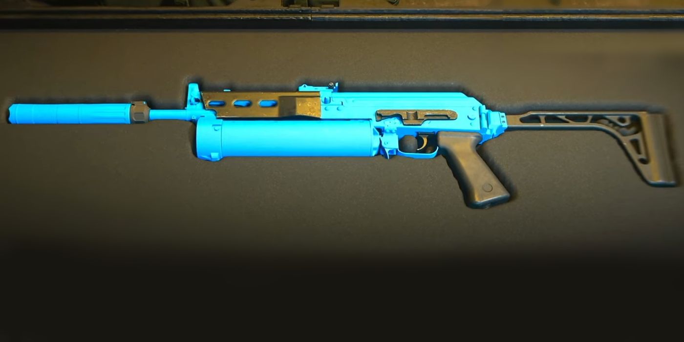 Blue Minibak em uma Guncase em MW2