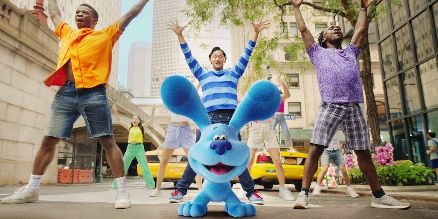 Blue and Josh dancing