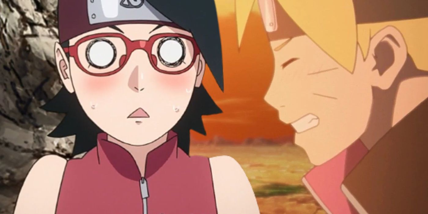 Boruto × Sarada - 🍥☀ 🤝 🔩🥗 Watching Romance Movies Be