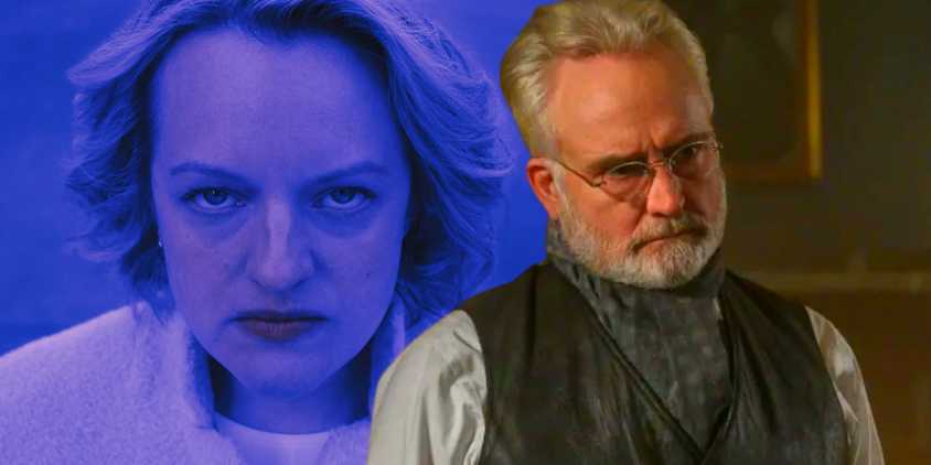 Bradley Whitford Elisabeth Moss Commander Lawrence June Osborne The Handmaid's Tale