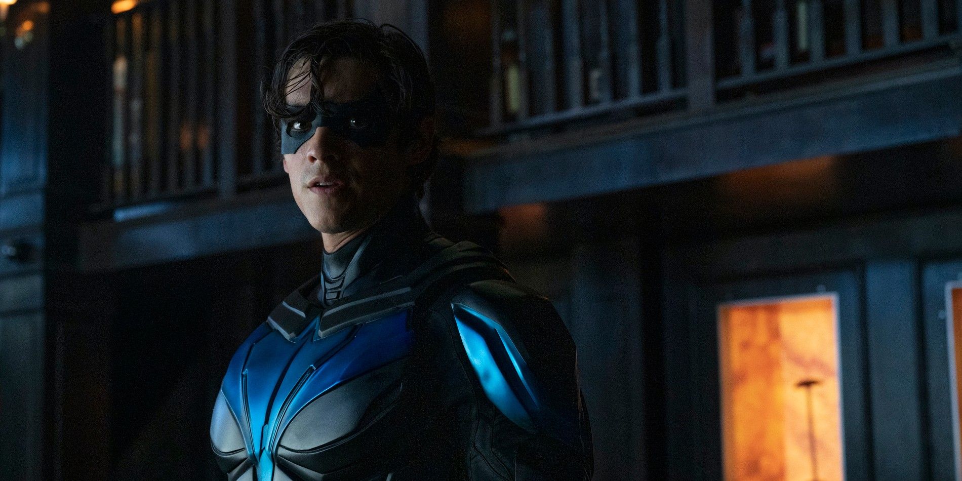 Brenton Thwaites dans le rôle de Nightwing Dick Grayson dans Titans