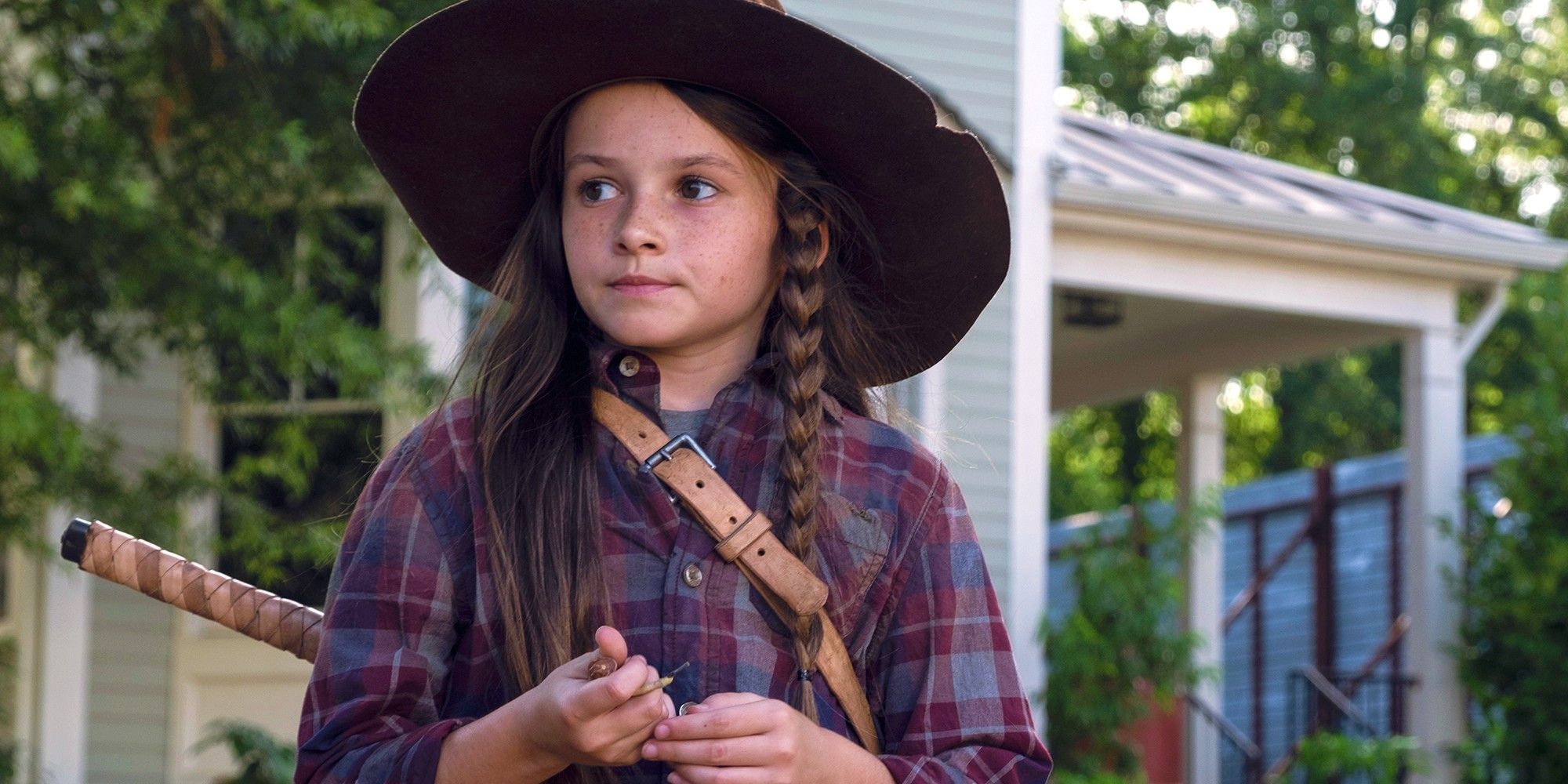 Cailey Fleming dans le rôle de Judith Grimes dans The Walking Dead