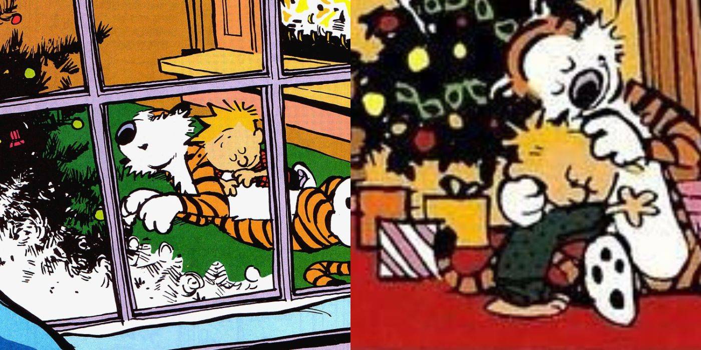 Calvin and hobbes christmas comic