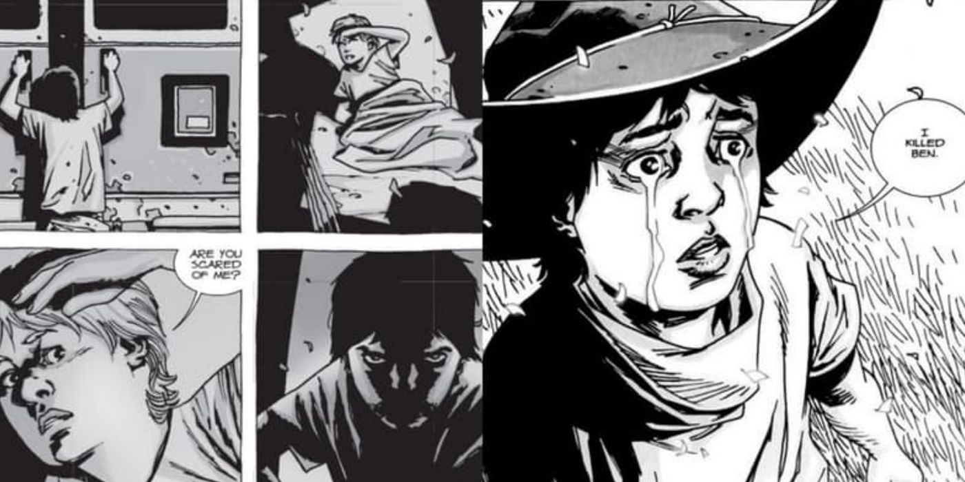The Walking Dead 14 coisas dos quadrinhos muito gráficas para a TV