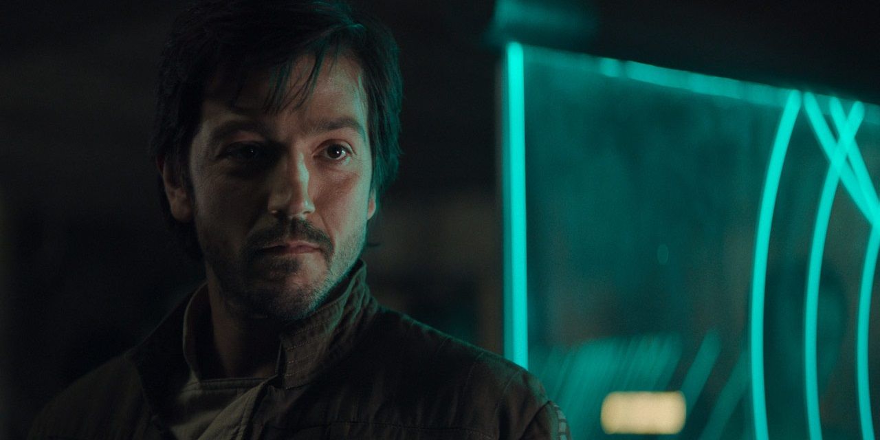 Cassian Andor on a Rebel base in Rogue One
