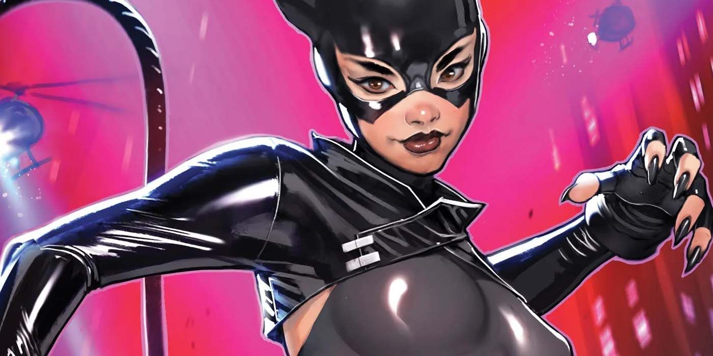 Dcs New Catwomans Costume Revealed In Gorgeous Cover Art 