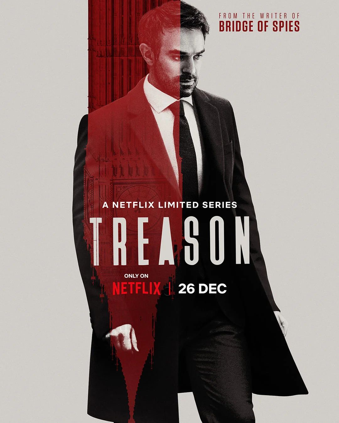 Charlie Cox in Treason poster