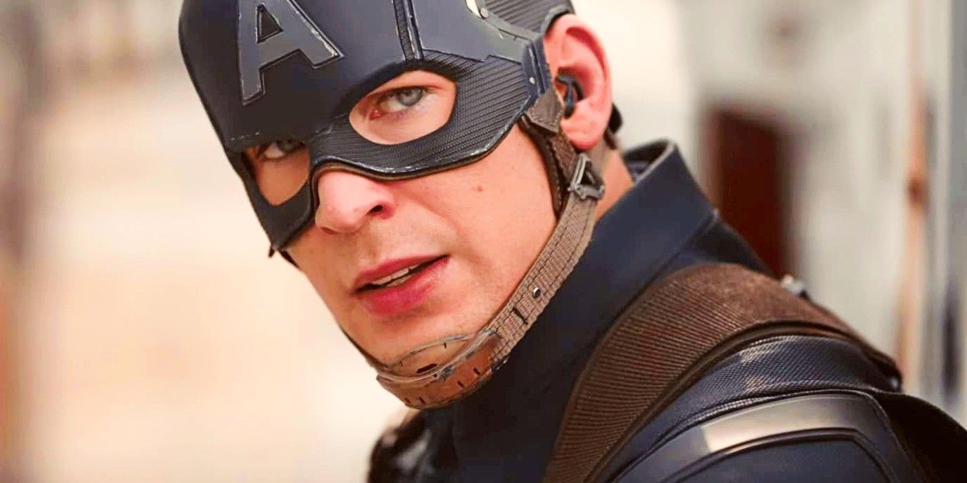 Chris Evans como Capitão América no MCU