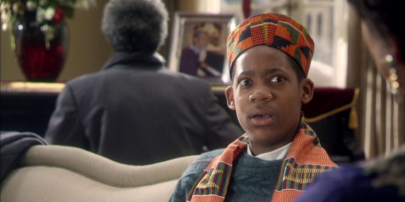 Chris dressed up for Kwanzaa in Everybody Hates Chris. 