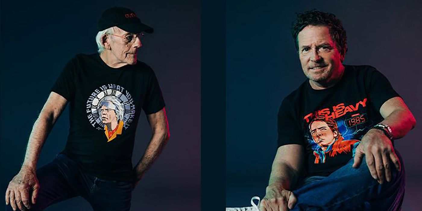 Michael J. Fox & Christopher Lloyd Debut BTTF Merch With New Images