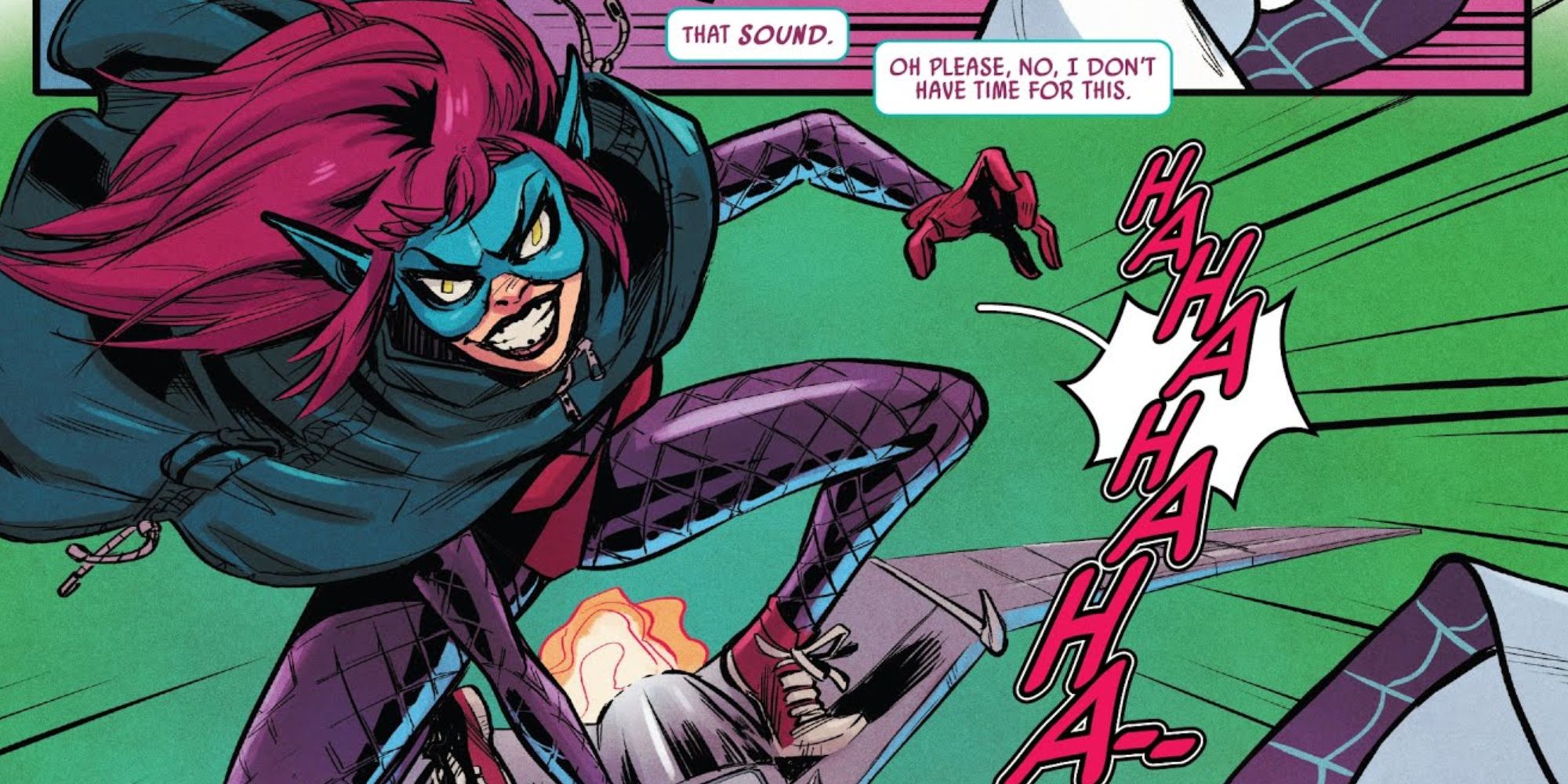 Serangan Gwen Stacy Green Goblin di Marvel Comics.