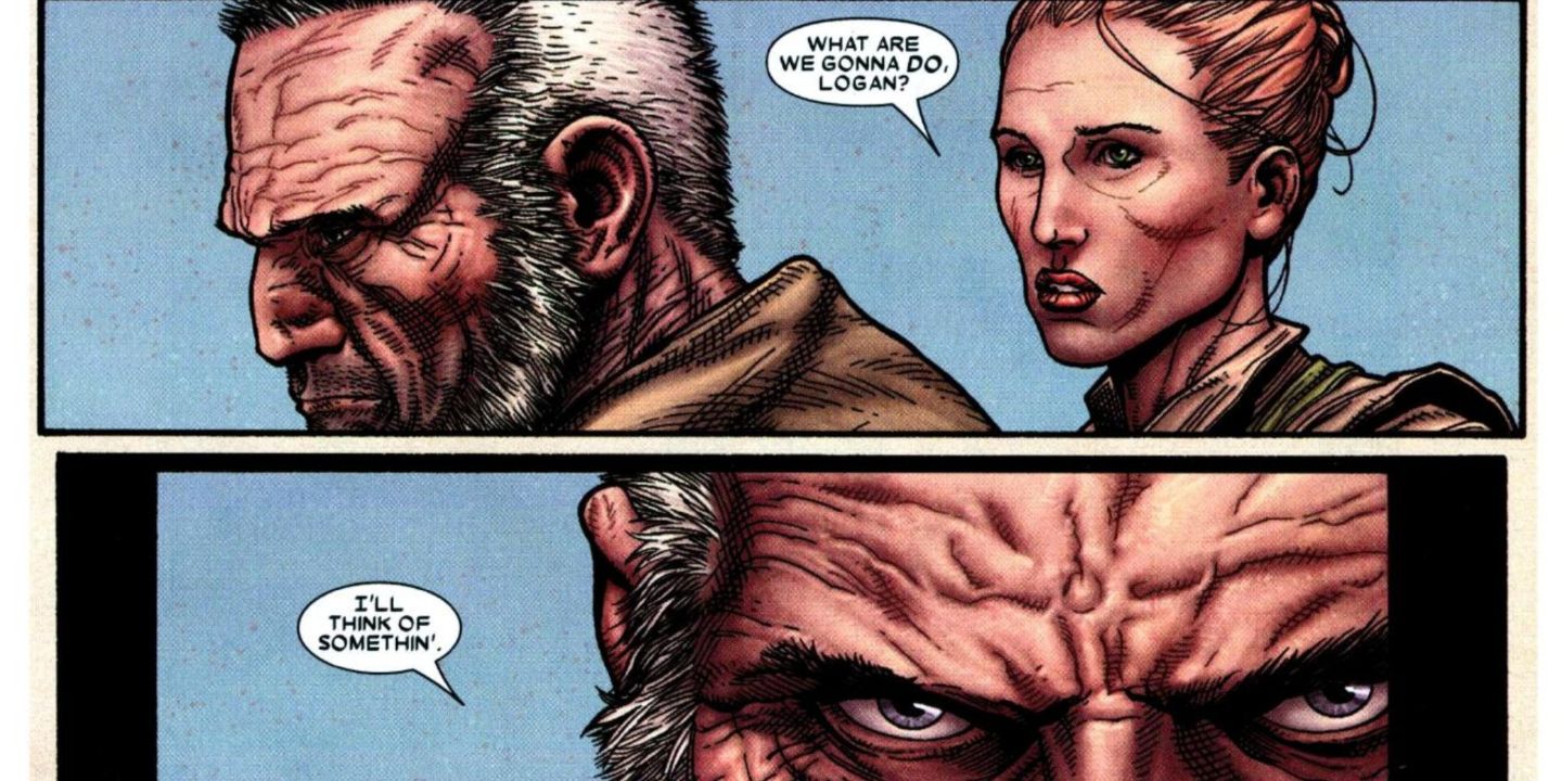 Wolverine talks to Maureen in Old Man Logan comics.