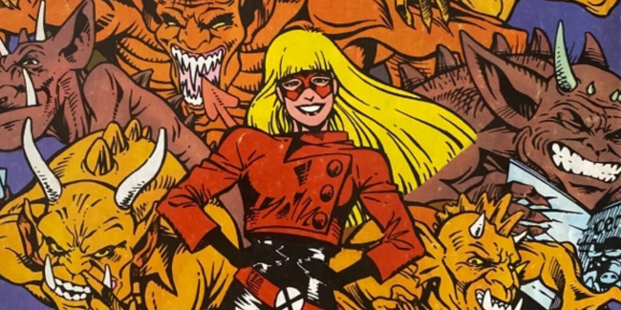 Magik appears with Limbo demons in Los Nuevos Mutantes comics by Carlos Pacheco.