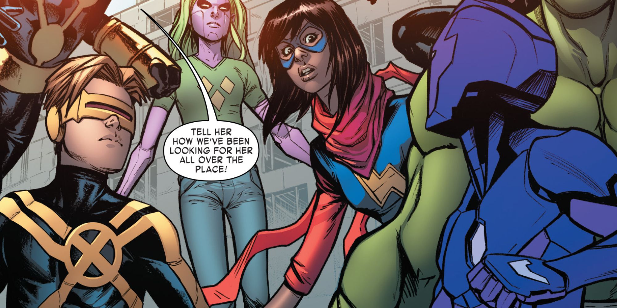Ironheart meets The Champions in Marvel Comics.M