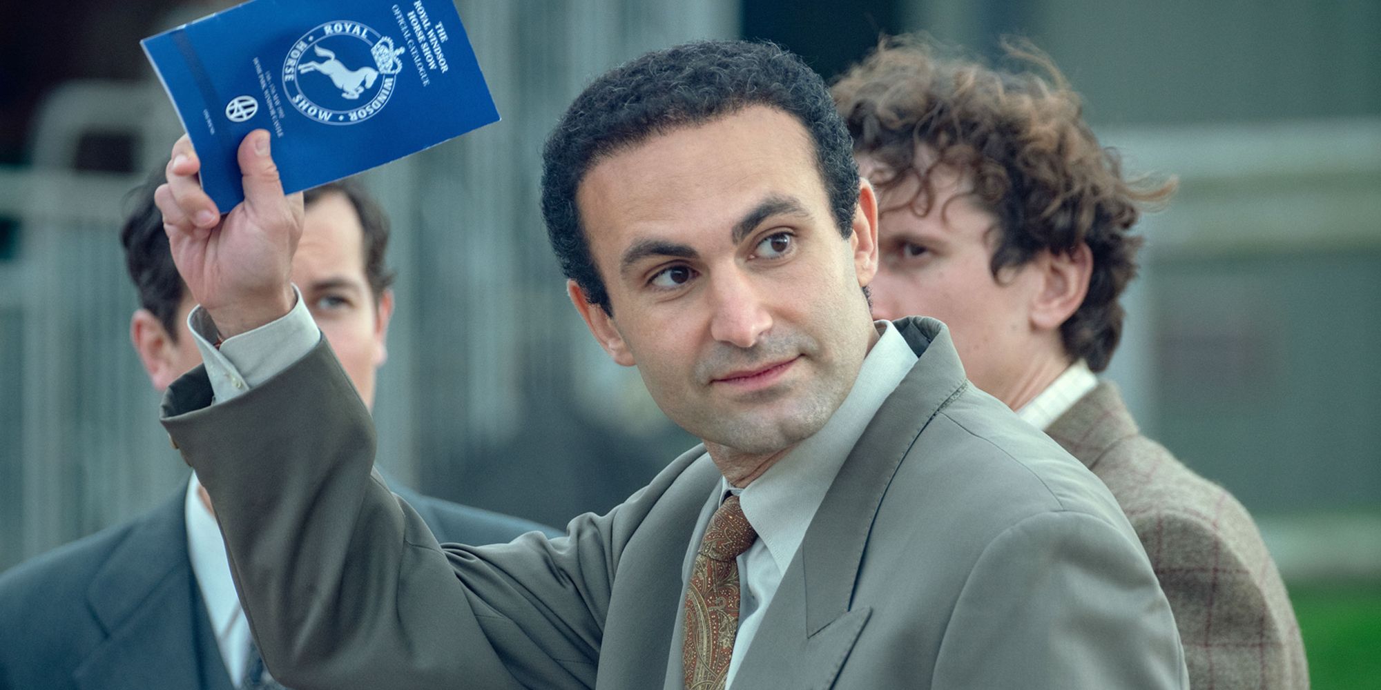 Khalid Abdalla as Dodi Fayed in The Crown