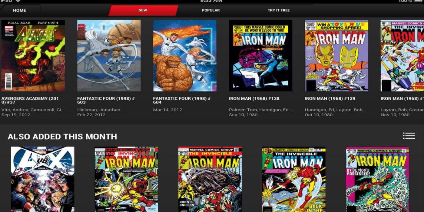 Marvel Comics App