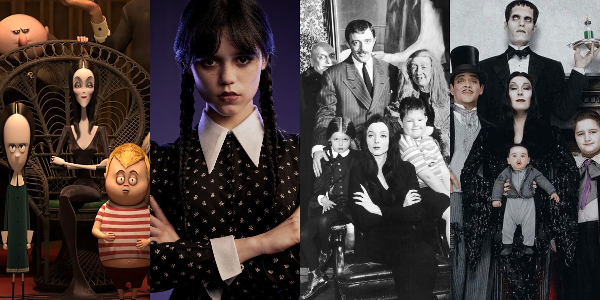 Wednesday: Every Addams Family Movie & TV Show, Ranked By Rotten Tomatoes