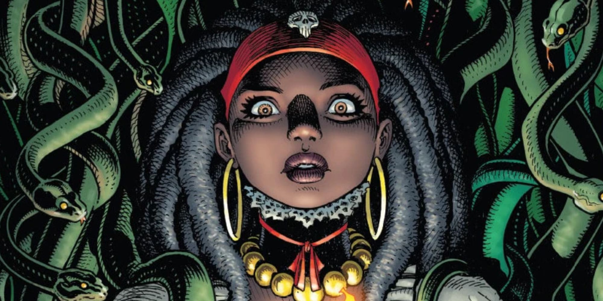 Zoe Laveau usa seus poderes na Marvel Comics.