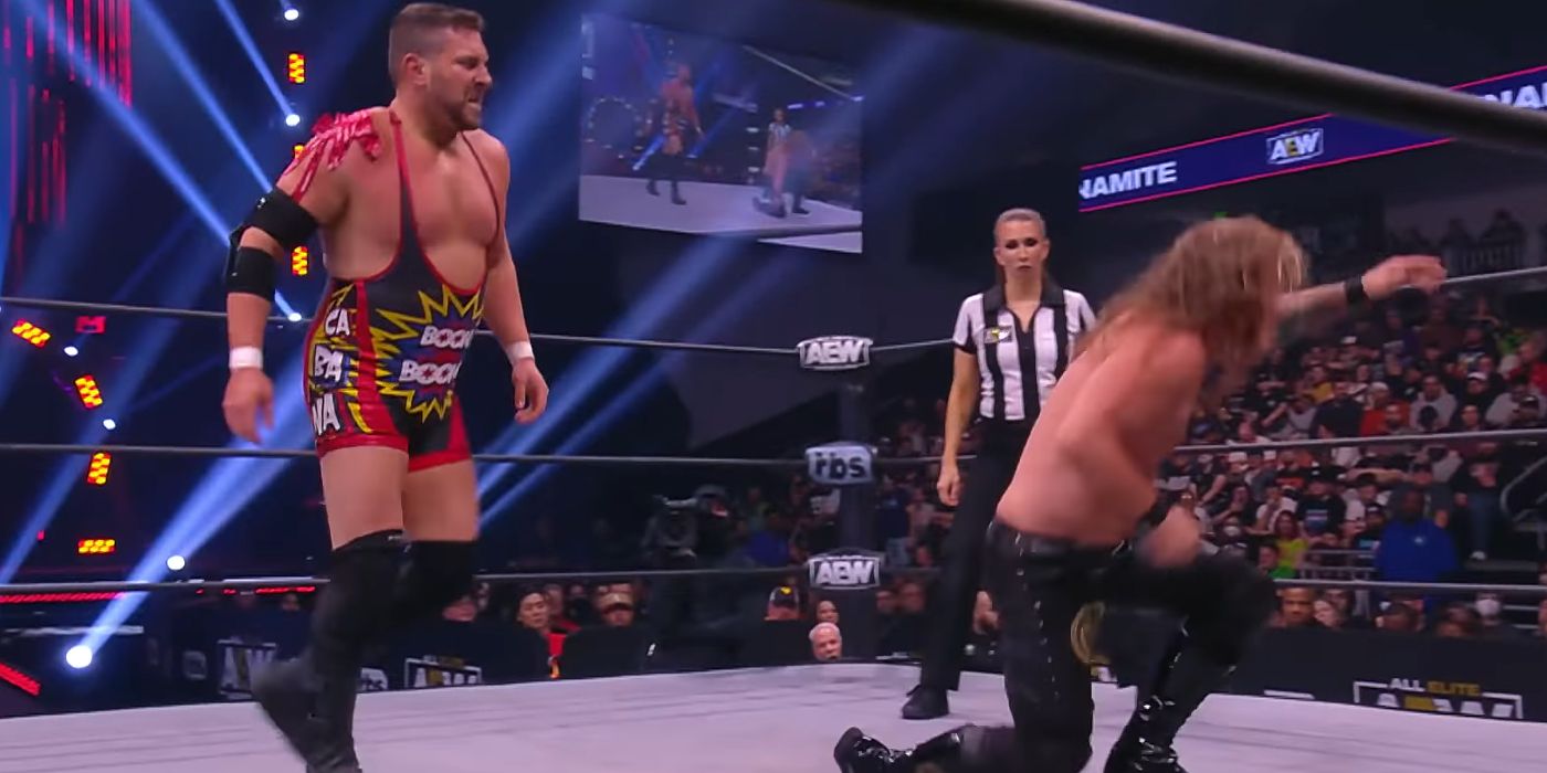 Colt Cabana takes on Chris Jericho for the ROH World Championship on AEW Dynamite.