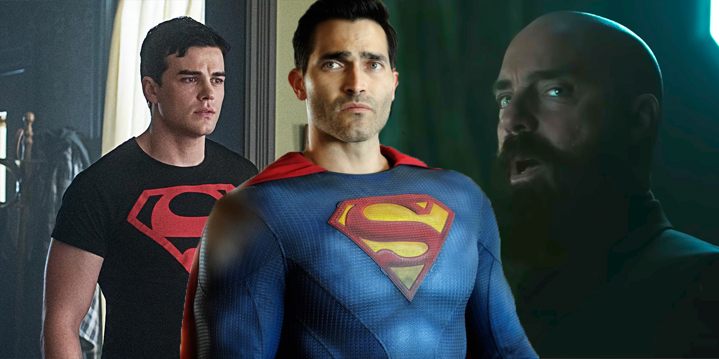 Conner Kent, aka Superboy, Superman, and Lex Luthor