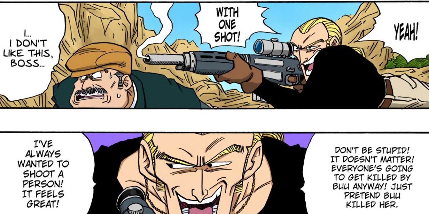 DBZ: humans are as bad as Saiyans.