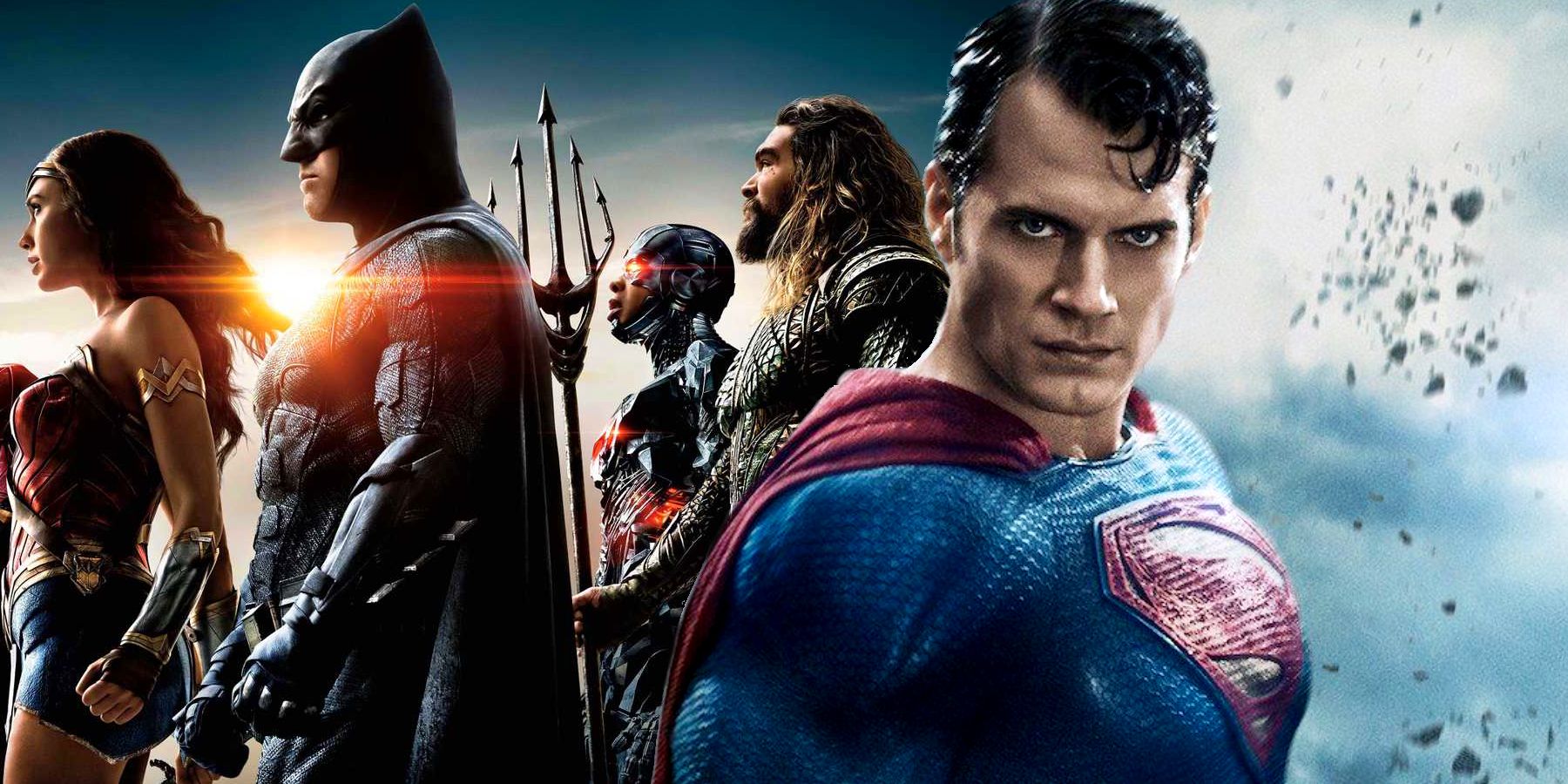 La Liga de la Justicia con Henry Cavill como Superman