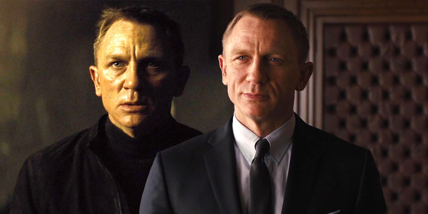 Daniel Craig as james Bond in Skyfall and Spectre