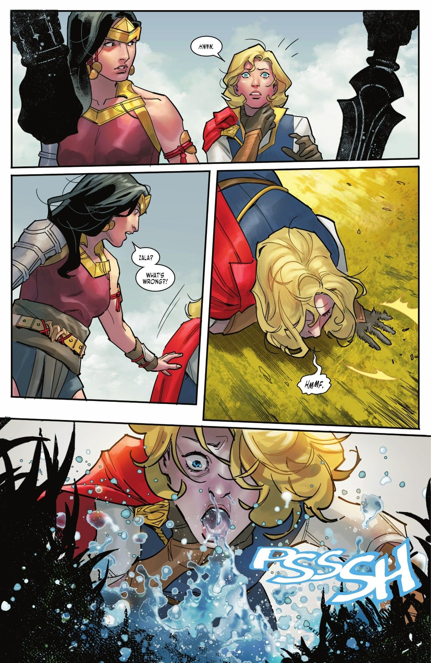 Cavaleiros das Trevas de Aço #8 Zara Supergirl Afogando