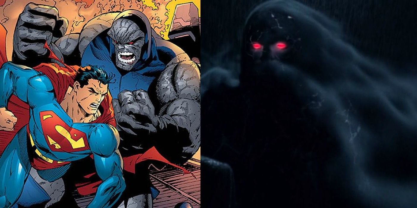 Darkseid as depicted in Comics and Smallville