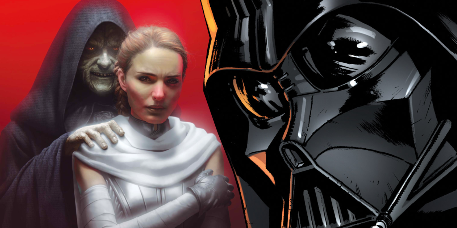 Darth Vader, Sabé, dan Kaisar Palpatine di Star Wars
