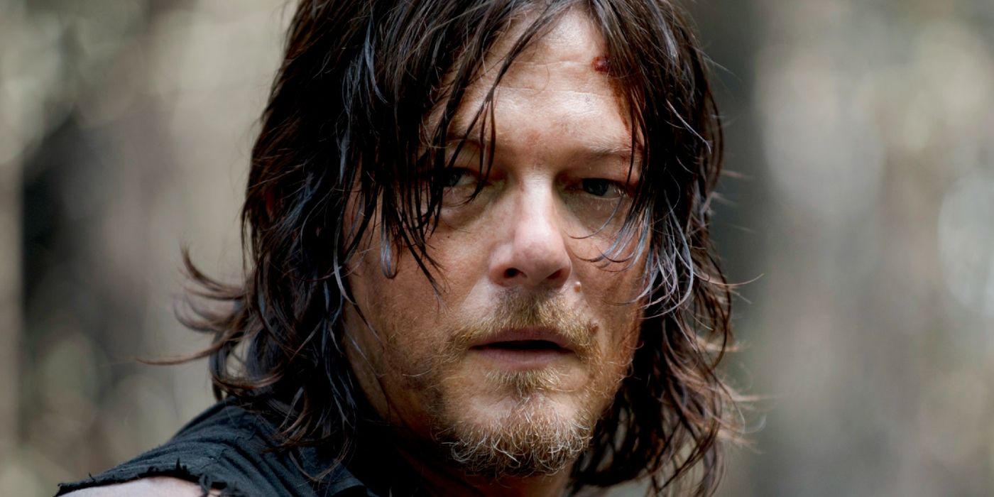 Norman Reedus dans le rôle de Daryl Dixon dans The Walking Dead.