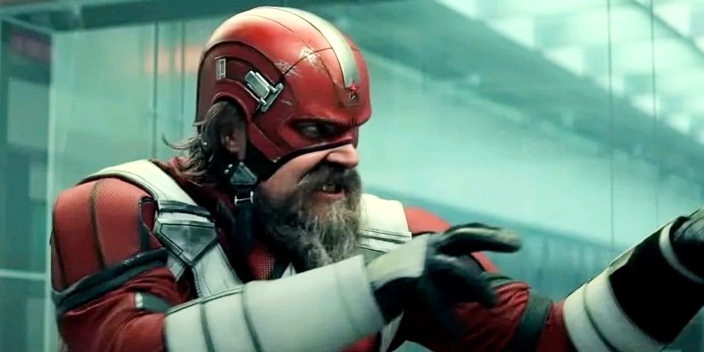 David Harbour as Red Guardian ready for a fight in Black Widow