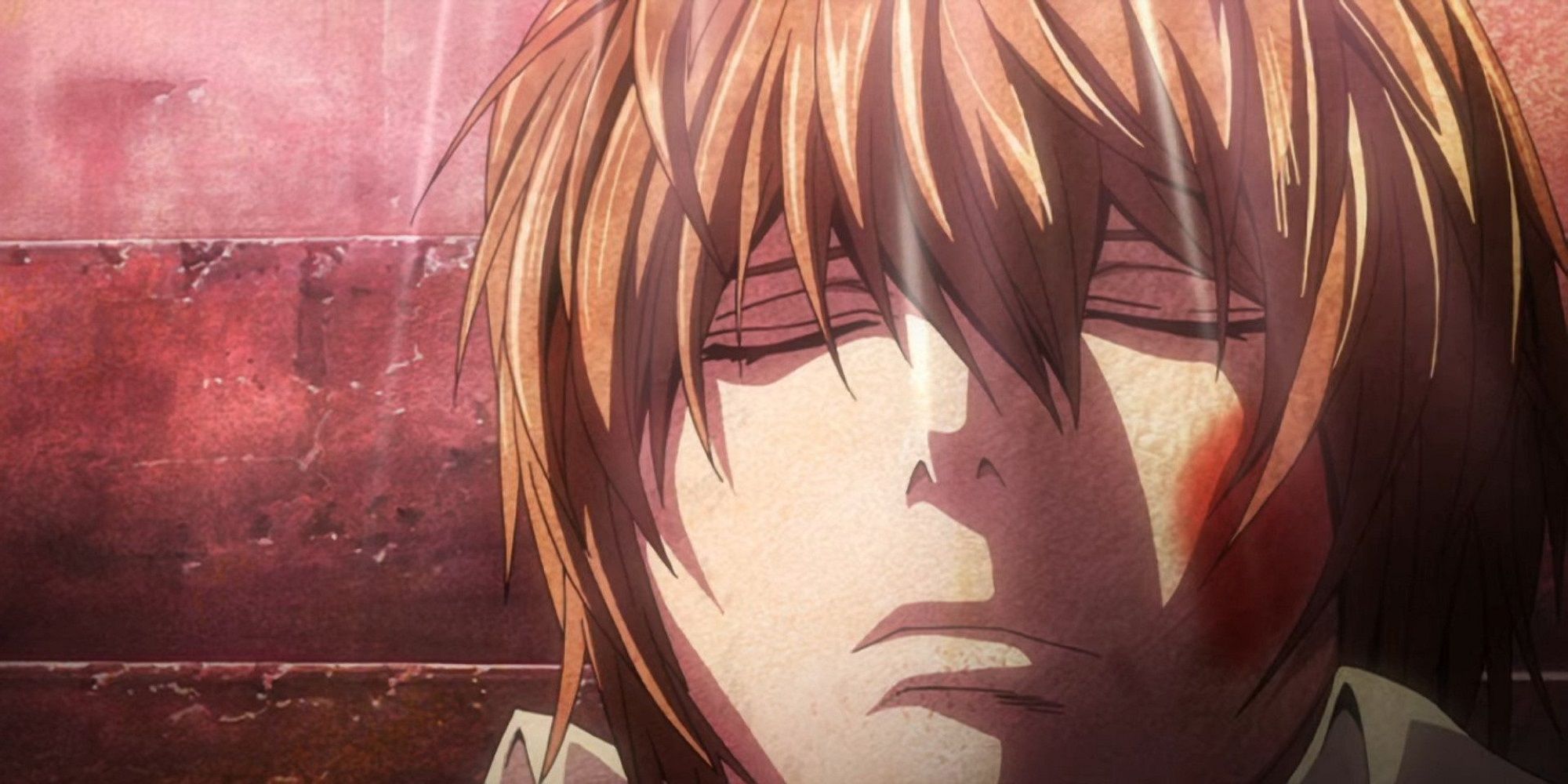 Light's death in the final episode of Death Note