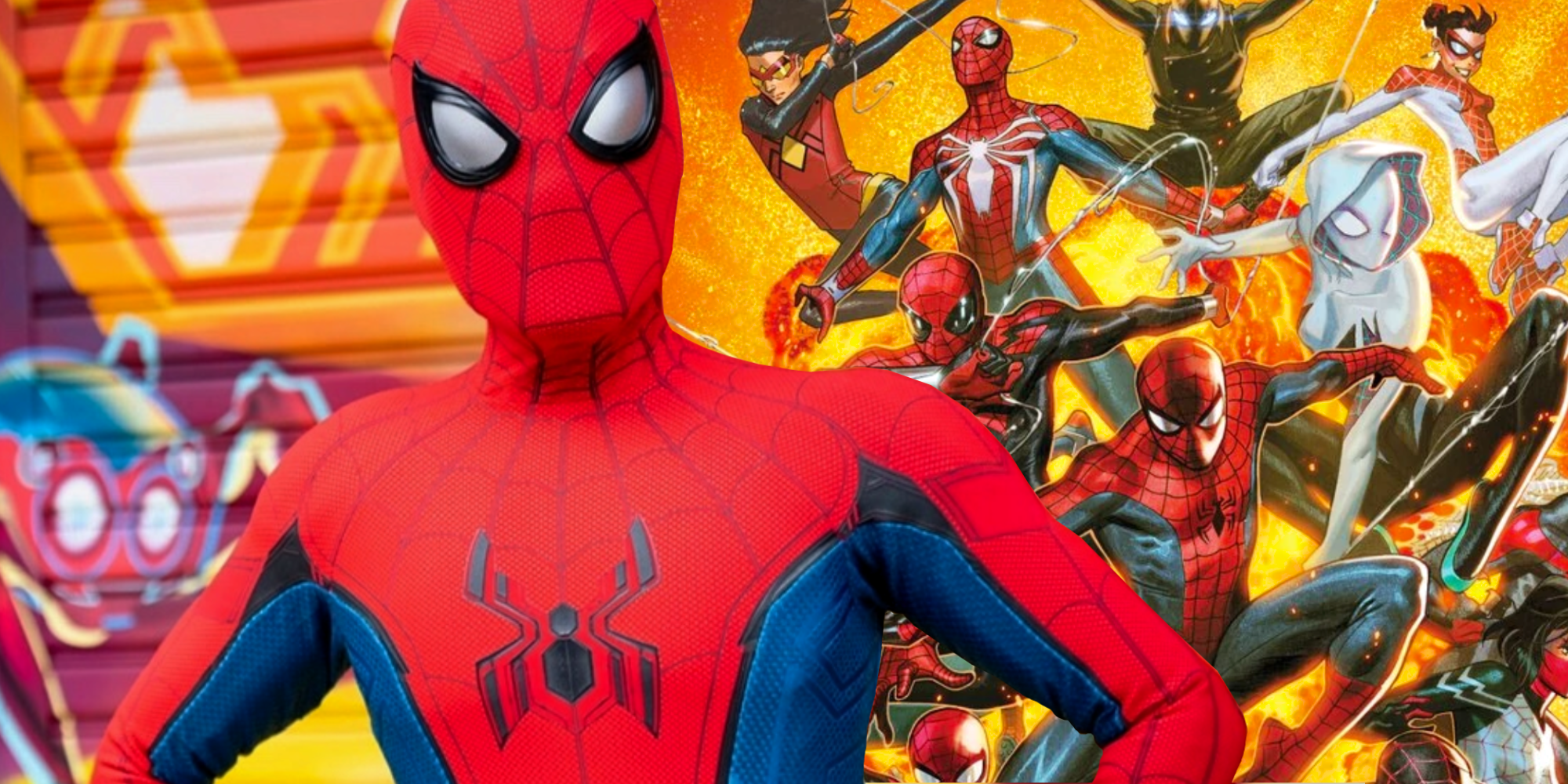 Disney's MCU Spider-Man in End of the Spider-Verse