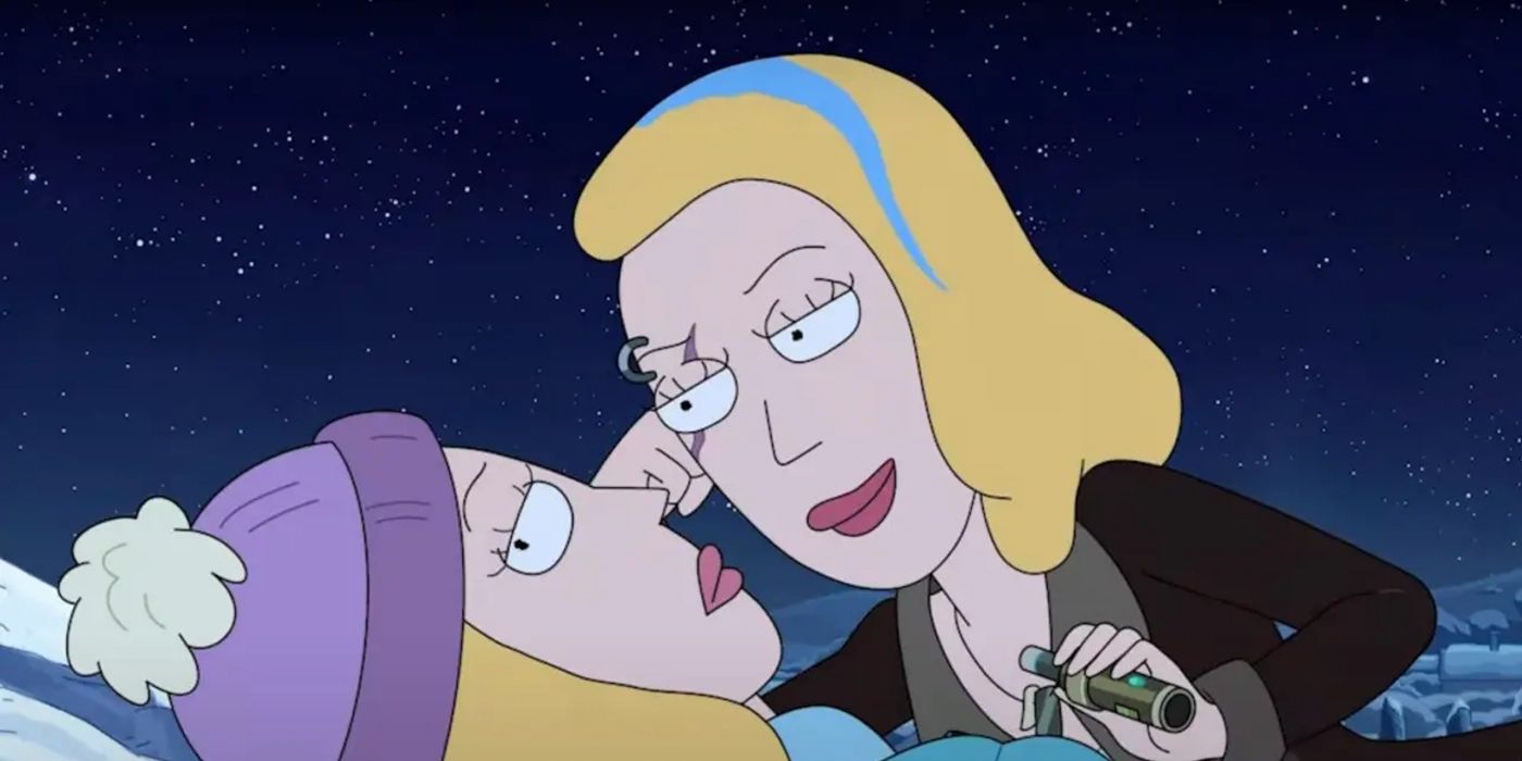 Domestic and Space Beth in Rick and Morty Season 6