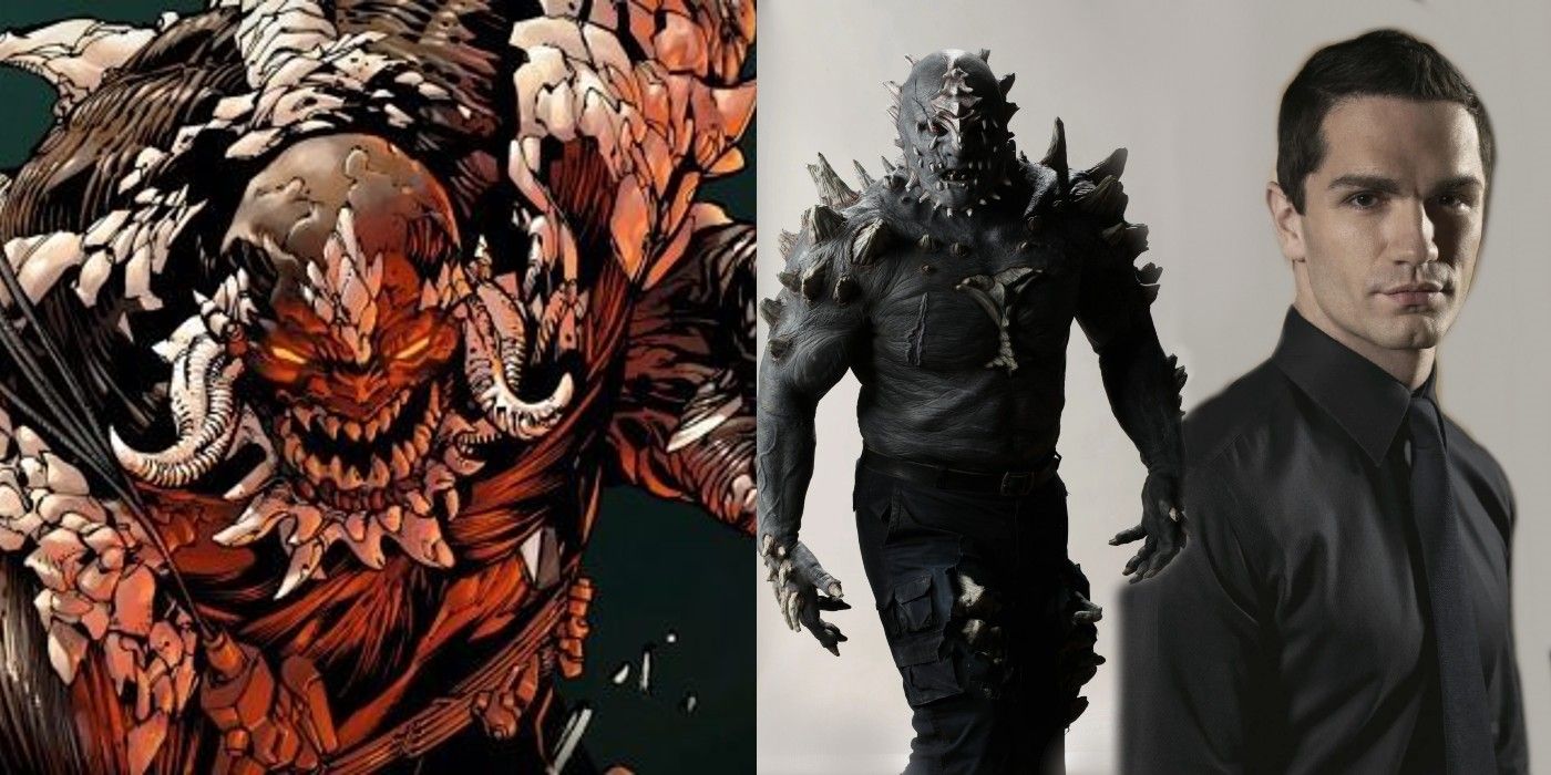 Doomsday as represented in Comics and Smallville
