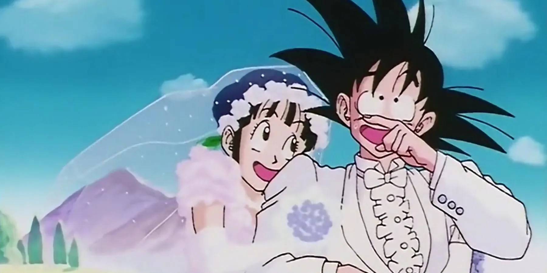 Goku and chichi wedding