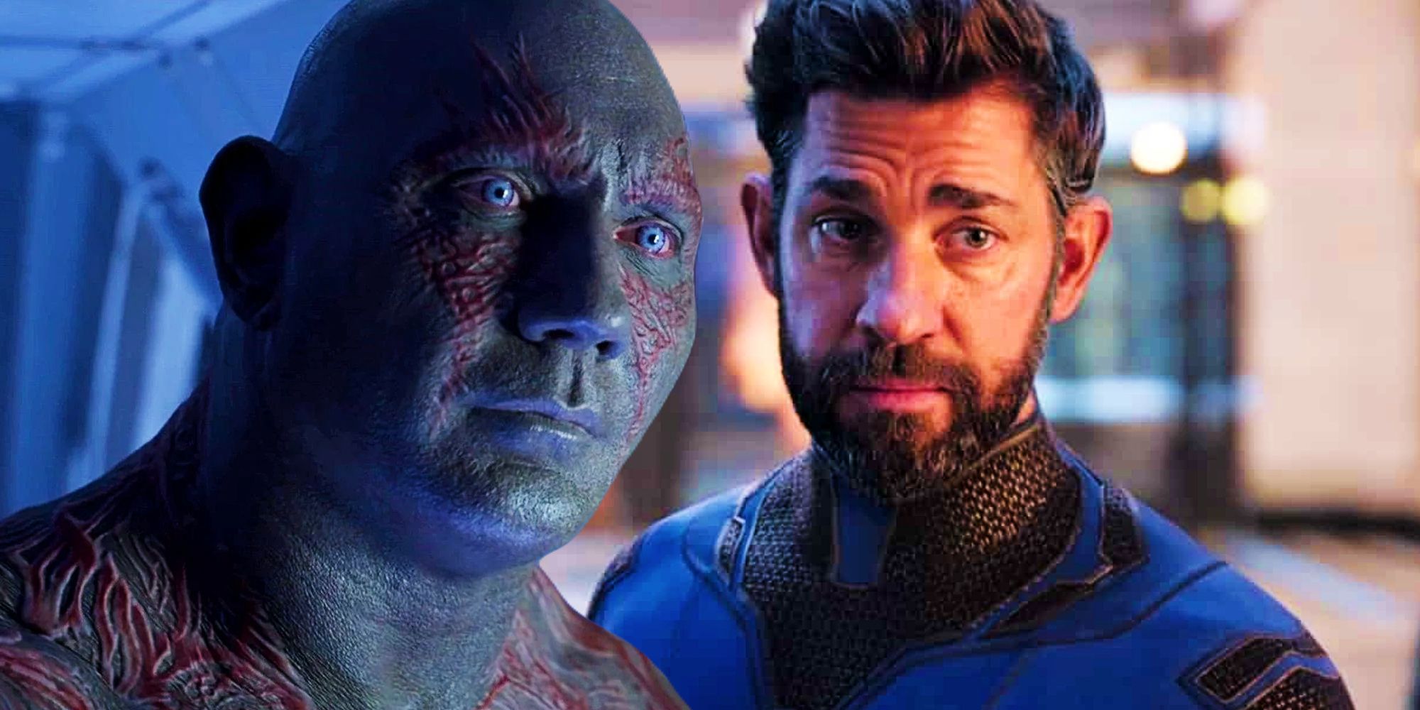 Drax and Reed Richards
