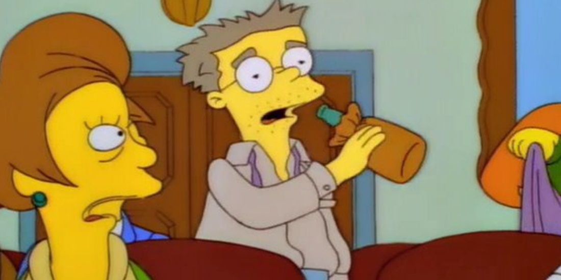 Drunken Smithers in The Simpsons