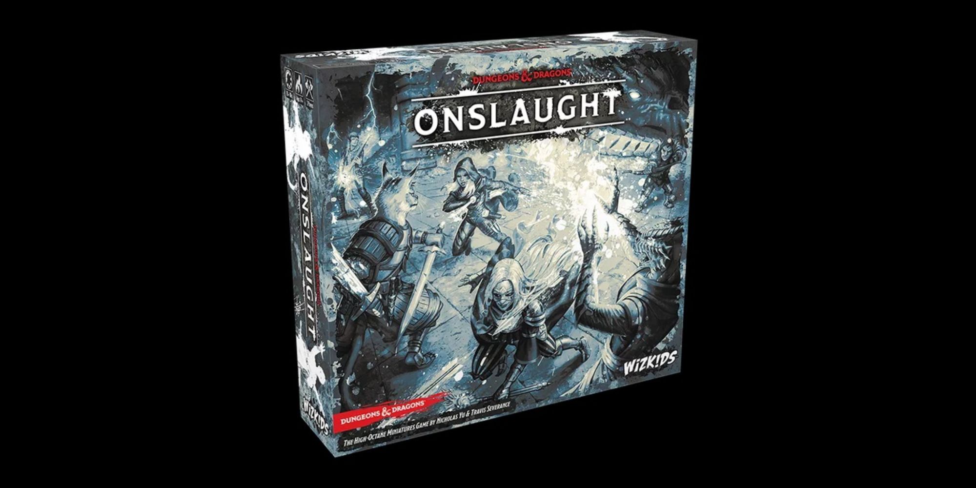 The box art for Dungeons & Dragons Onslaught